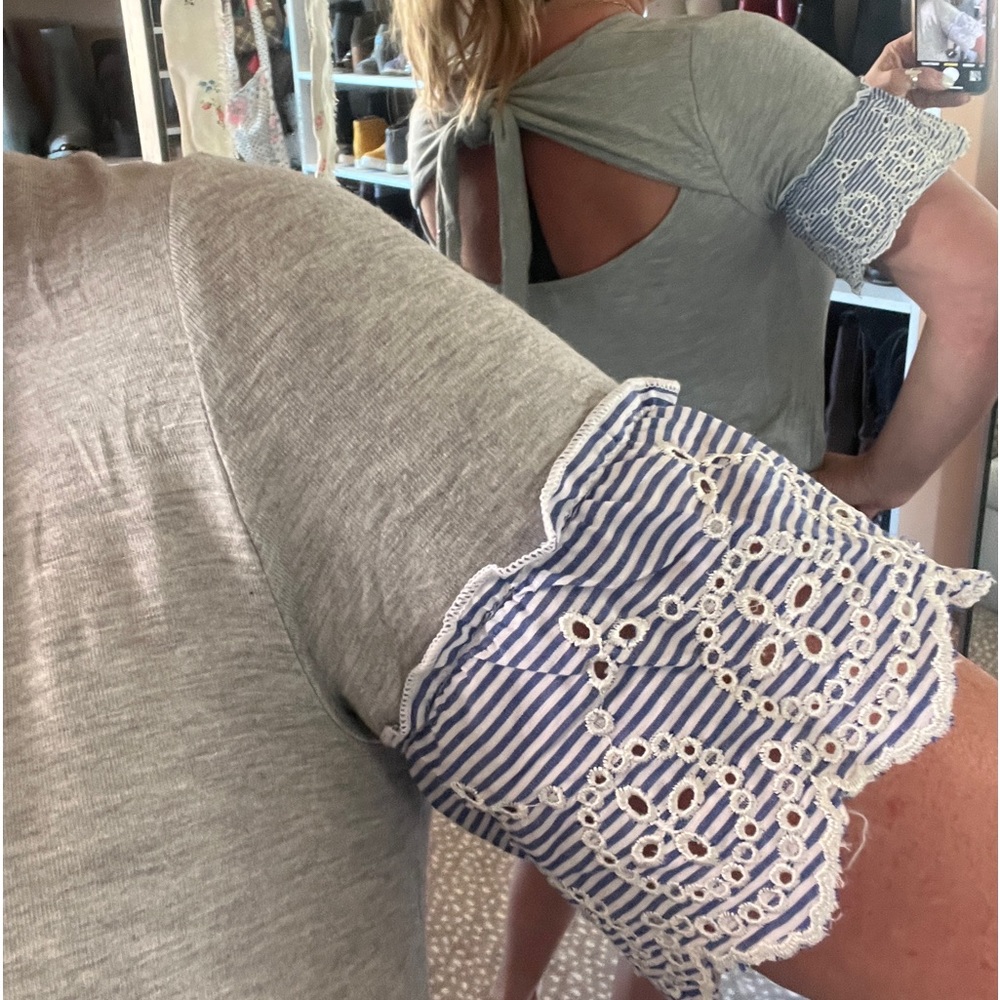 Eyelet Tee - Picture 2 of 4